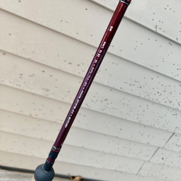 Abu Garcia Ambassadeur Tournament Grade Casting Rod AMC661M 6'6" Medium Fishing - Picture 4 of 6